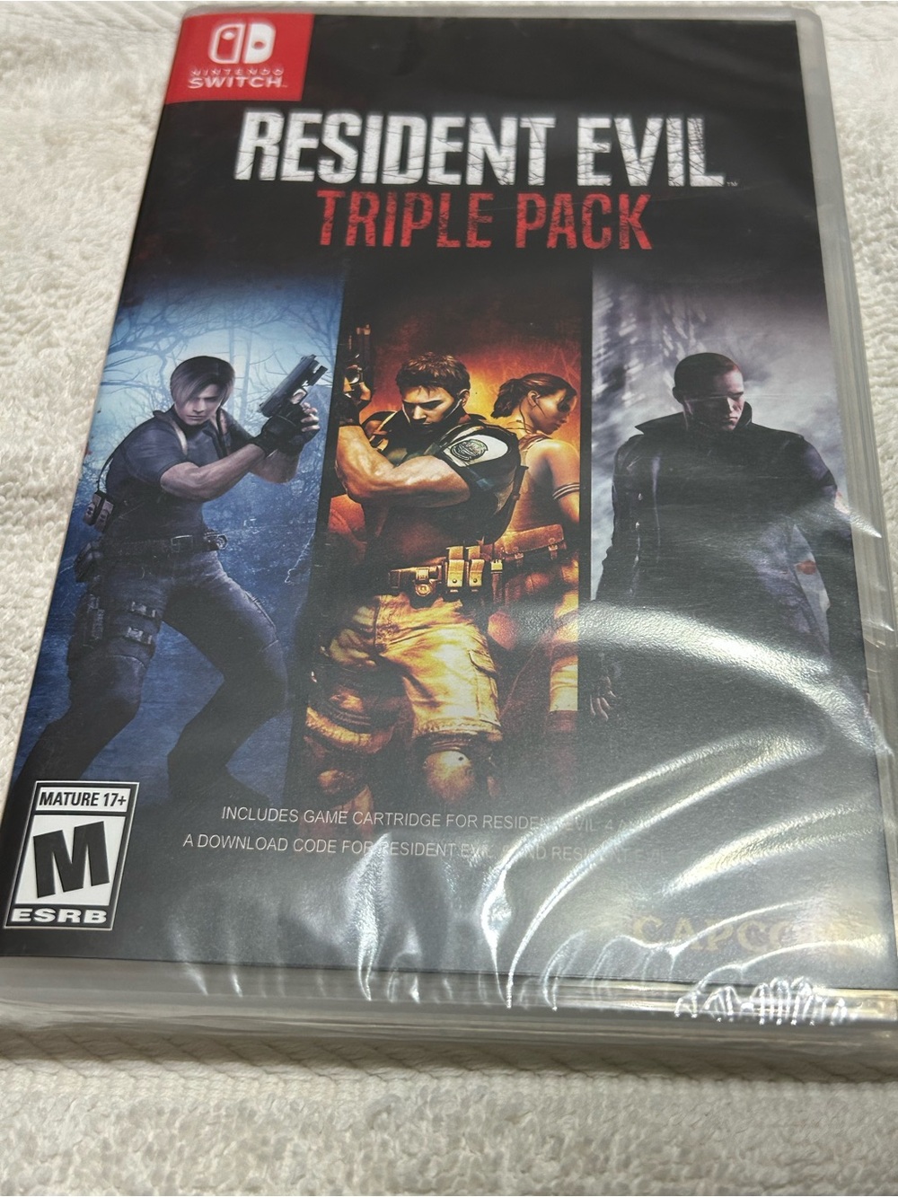 Nintendo Switch Game Resident Evil Triple Pack